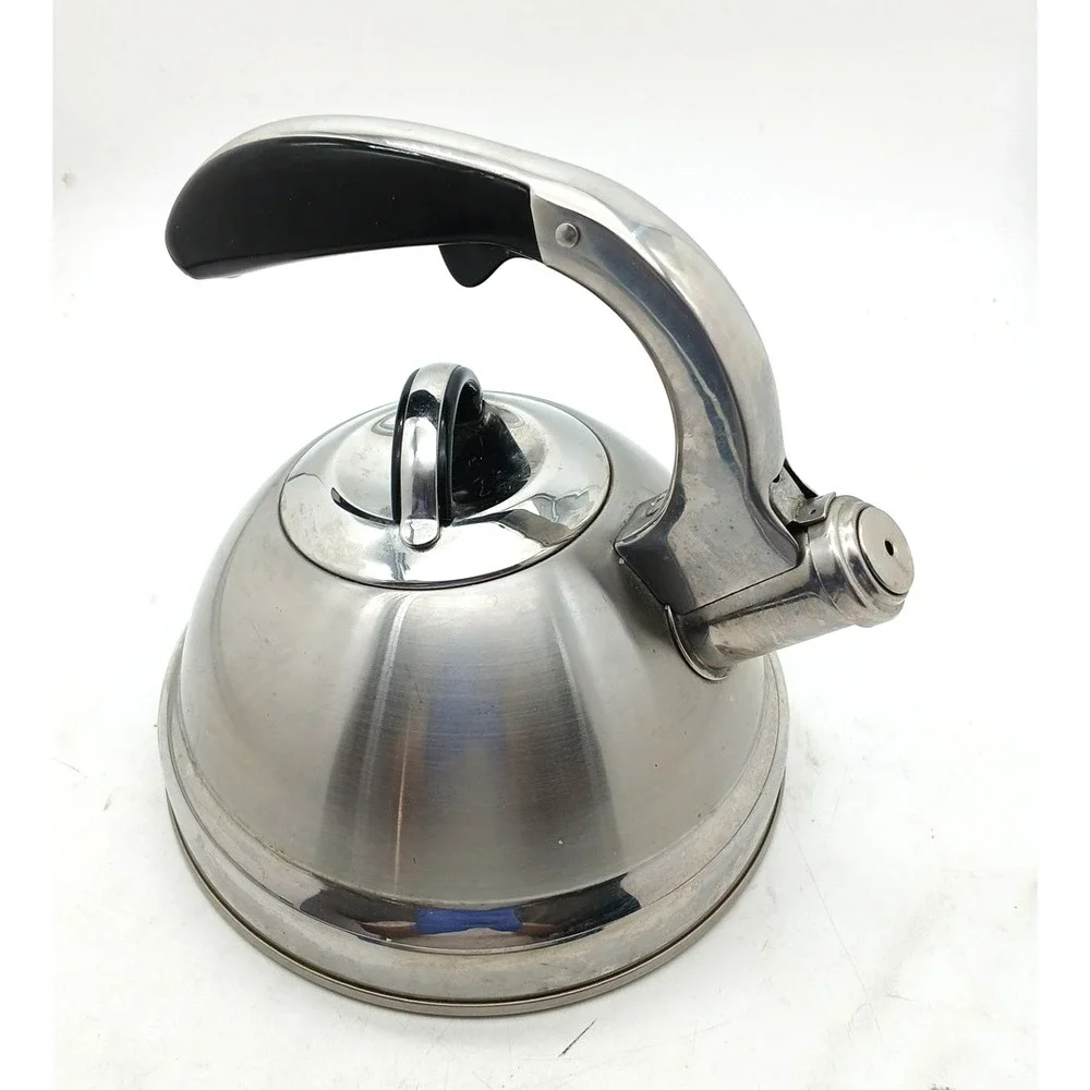 Fabrique En Chine  Stainless Steel Whistling Tea‎ Kettle in Silver